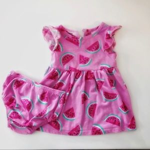Cotton watermelon dress
